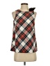 J.Crew 100% Cotton Brown Sleeveless Blouse Size 2 - photo 1