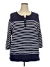 Allison Daley Blue Pullover Sweater Size 2X - photo 1