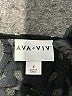 Ava & Viv 100% Rayon Black Kimono Size 14 (X) - photo 7