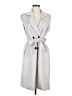 T Tahari Gray Trenchcoat Size M - photo 1