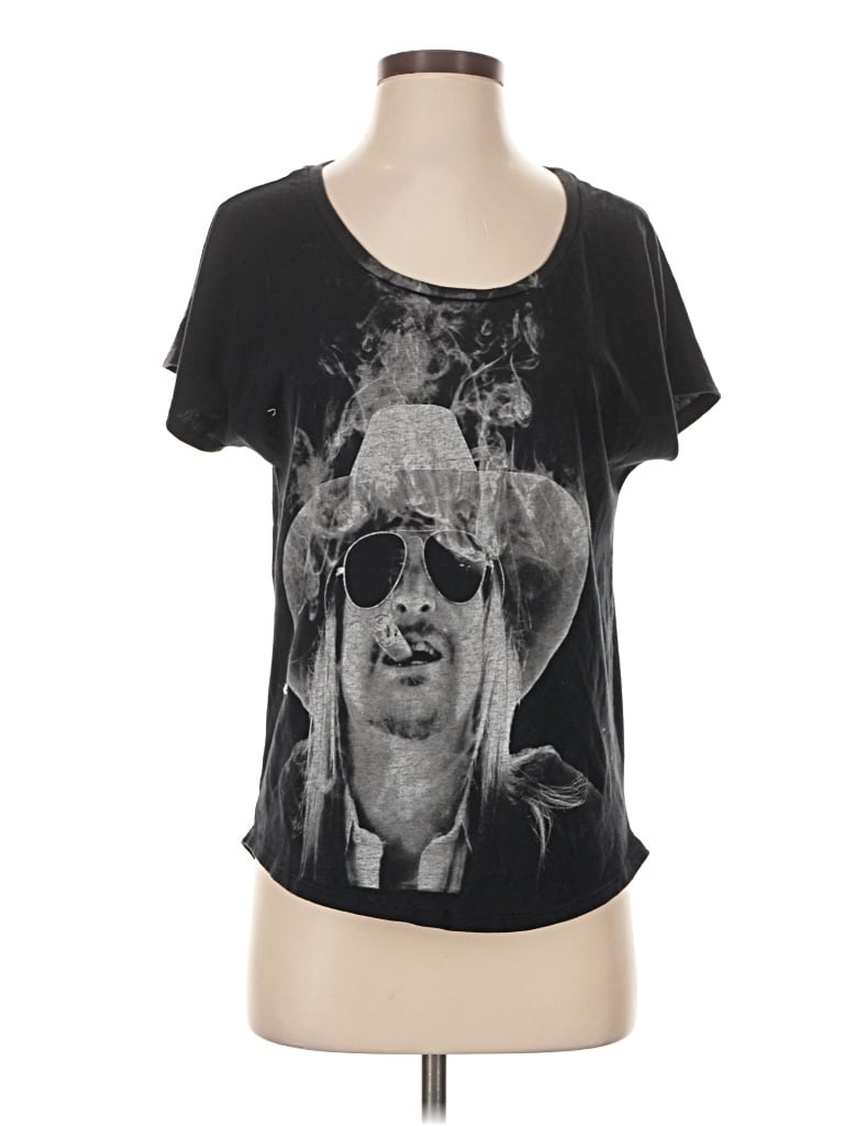 Pre-owned Assorted Brands Short Sleeve T-shirt In Black