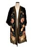 DR2 100% Rayon Black Kimono Size 1X - photo 1