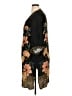 DR2 100% Rayon Black Kimono Size 1X - photo 5