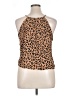 rue21 100% Polyester Brown Sleeveless Blouse Size XL - photo 2