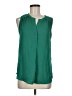 Daniel Rainn 100% Polyester Green Sleeveless Blouse Size M - photo 1