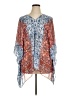 TWO by Vince Camuto 100% Polyester Blue Kimono Size 1X - photo 1