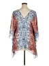 TWO by Vince Camuto 100% Polyester Blue Kimono Size 1X - photo 2
