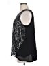 Worthington 100% Polyester Silver Sleeveless Blouse Size XL - photo 5