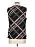 Chico's Argyle Black Sleeveless Blouse Size Lg (2) - photo 2