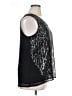 Worthington 100% Polyester Silver Sleeveless Blouse Size XL - photo 4