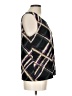 Chico's Argyle Black Sleeveless Blouse Size Lg (2) - photo 4