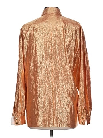 Escada by Margaretha Ley Long Sleeve Silk Top (view 2)