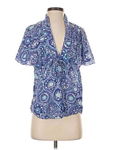 Trina Turk Short Sleeve Blouse (view 1)