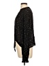 Bella Dahl 100% Rayon Stars Black Long Sleeve Blouse Size L - photo 5