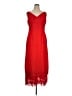 Assorted Brands 100% Polyester Red Cocktail Dress Size XL - photo 1