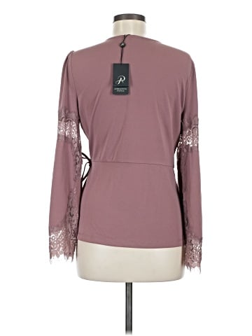 Adrianna Papell Long Sleeve Blouse (view 2)