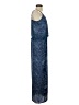 Earthbound Trading Co. 100% Polyester Paisley Blue Casual Dress Size S - photo 4