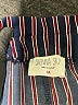 Sienna Sky 100% Polyester Stripes Blue Casual Pants Size M - photo 7