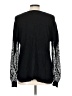 Ruby Rd. Black Long Sleeve Top Size L - photo 2