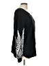 Ruby Rd. Black Long Sleeve Top Size L - photo 4