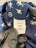 Madewell 100% Cotton Stars Blue Long Sleeve Blouse Size S - photo 8