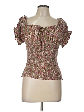 Haute Monde Short Sleeve Blouse