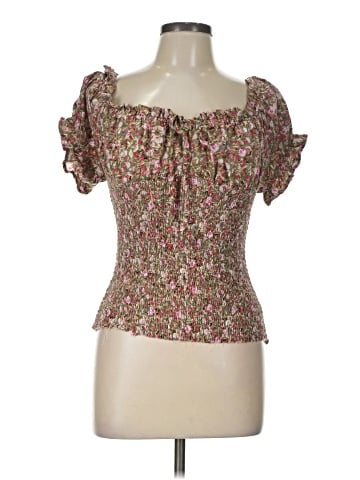 Haute Monde Short Sleeve Blouse (view 1)