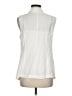 Chico's Ivory Sleeveless Button-Down Shirt Size Med (1) - photo 2
