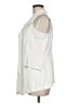 Chico's Ivory Sleeveless Button-Down Shirt Size Med (1) - photo 5