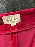 Aura Burgundy Casual Pants Size S - photo 7