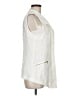 Chico's Ivory Sleeveless Button-Down Shirt Size Med (1) - photo 4