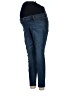 Gap - Maternity Solid Blue Jeans Size 10 - photo 1