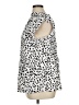 Angashion Animal Print Silver Sleeveless Blouse Size XL - photo 5