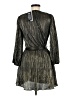 Bardot 100% Polyester Metallic Gold Cocktail Dress Size 6 - photo 2