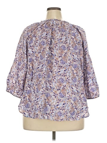 J.Jill 3/4 Sleeve Blouse (view 2)