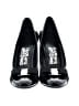 Salvatore Ferragamo Black Heels Size 7 1/2 - photo 2