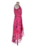 Taylor 100% Polyester Floral Pink Cocktail Dress Size 6 - photo 4