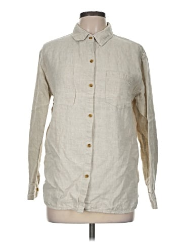 Athleta Long Sleeve Button-Down Shirt (view 1)