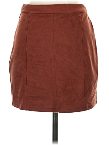 Forever 21 Faux Leather Skirt (view 2)