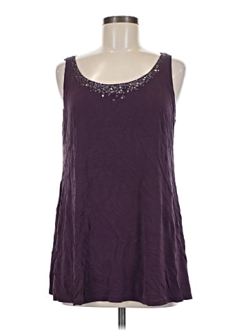 Eileen Fisher Sleeveless Silk Top (view 1)
