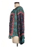 Tolani Teal Long Sleeve Blouse Size M - photo 5