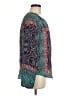 Tolani Teal Long Sleeve Blouse Size M - photo 4