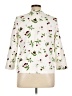 Joan Rivers Tropical Ivory Blazer Size 14 - photo 2