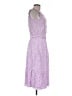 Talbots 100% Viscose Floral Pink Purple Casual Dress Size 8 Petite - photo 4
