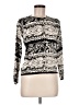 C'est City Paisley Black Pullover Sweater Size M - photo 1