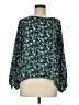 Papermoon 100% Polyester Green Long Sleeve Blouse Size M - photo 1
