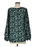Papermoon 100% Polyester Green Long Sleeve Blouse Size M - photo 2