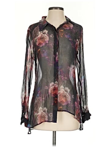 GUESS by Marciano Long Sleeve Blouse (view 1)