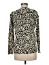M&S 100% Acrylic Animal Print Ivory Pullover Sweater Size 8 - photo 2