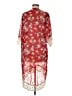 Charlotte Russe 100% Polyester Red Kimono Size M - photo 2
